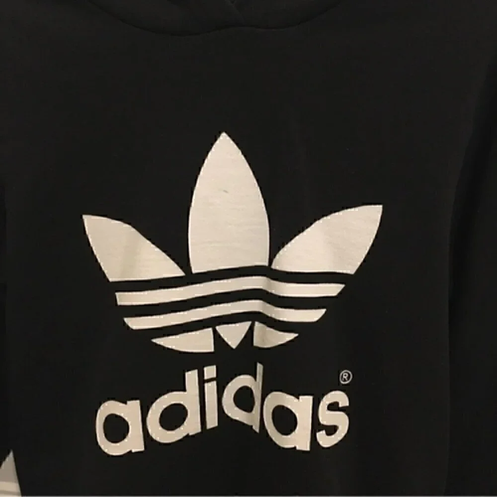 Adidas men’s size small black hoodie sweatshirt